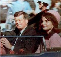 jfk & jackie in limo